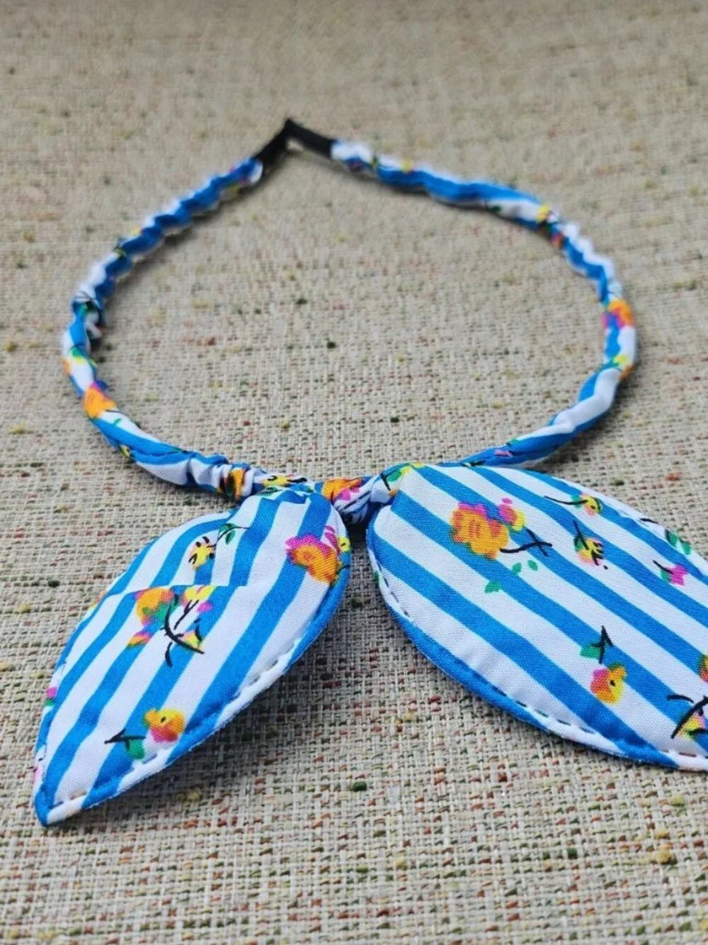 Rabbit Ear Headbands Floral Pattern Cute Cool Girl Bunny Head Band New Unbranded